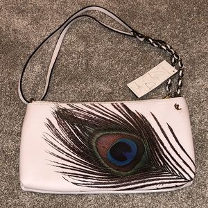 NWT Elliott Lucca Peacock Clutch